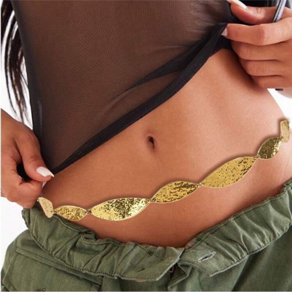 Bohemian gold belt M103